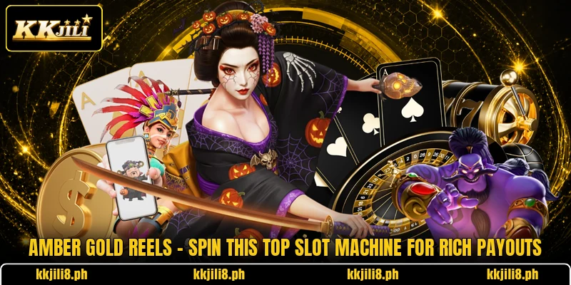 Amber Gold Reels - Spin This Top Slot Machine For Rich Payouts