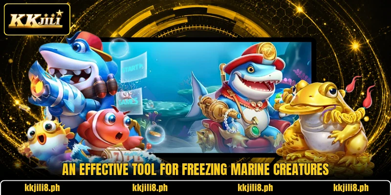 An effective tool for freezing marine creatures