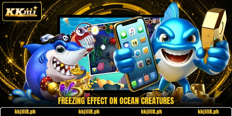 Freezing effect on ocean creatures