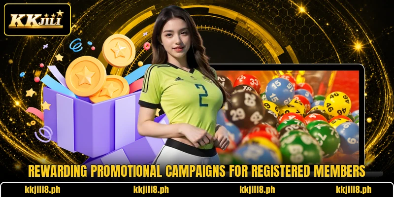 Rewarding promotional campaigns for registered members