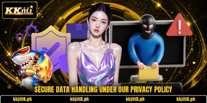 Secure data handling under our privacy policy Secure data handling under our privacy policy