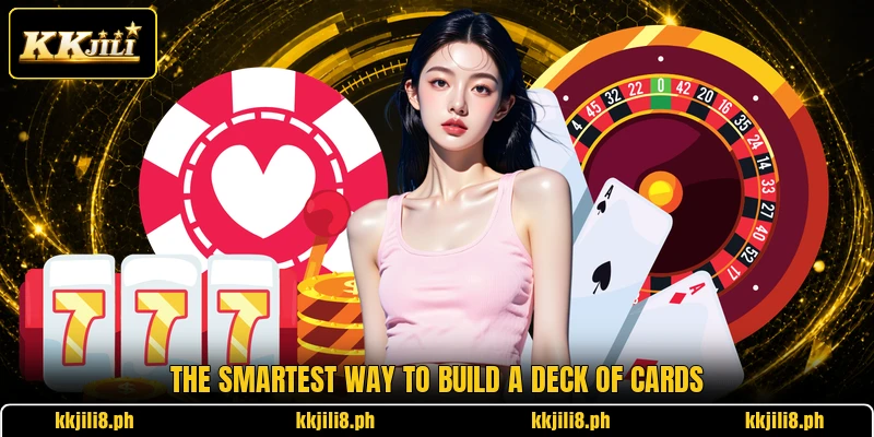 The smartest way to build a deck of cards